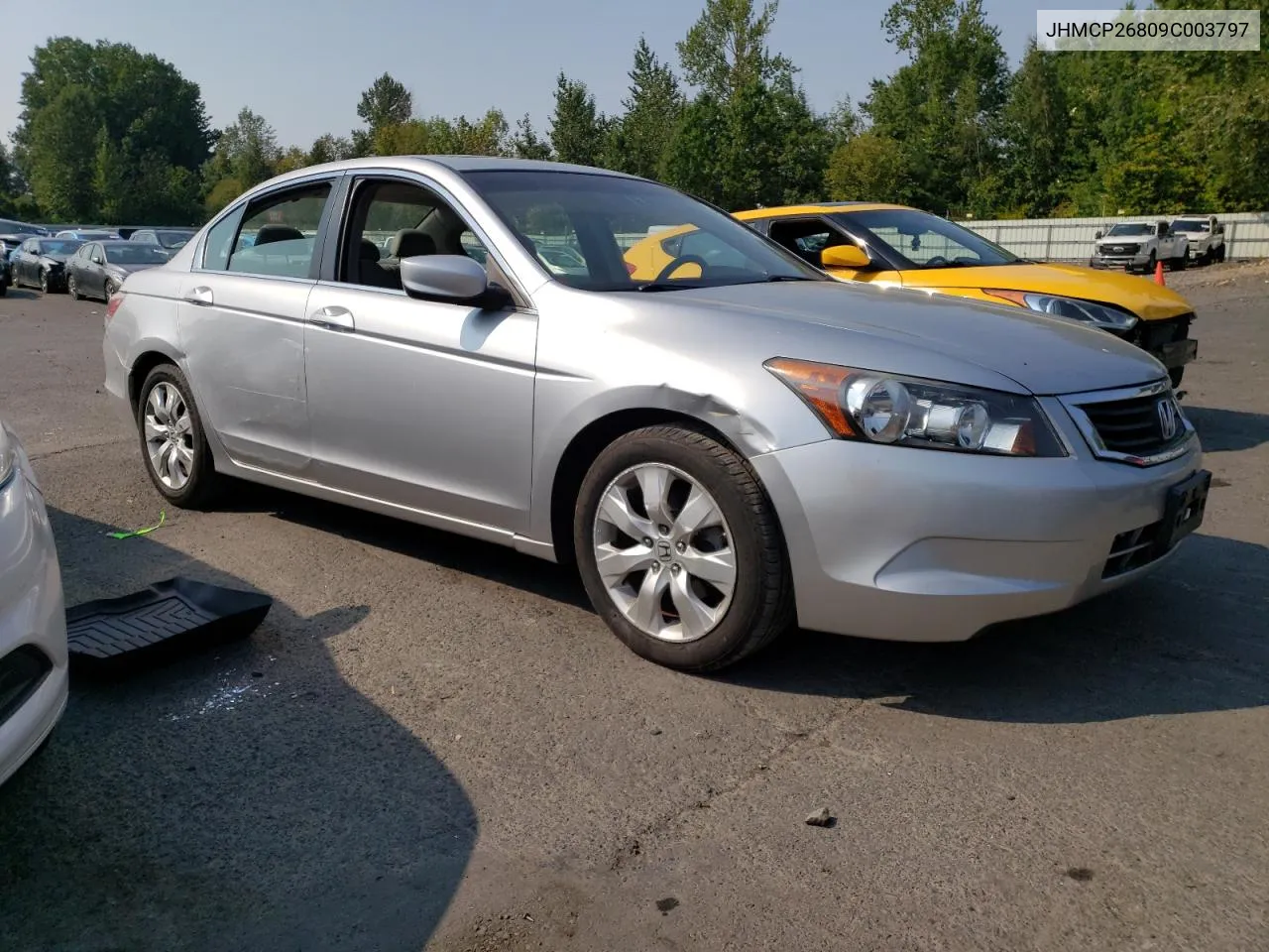 2009 Honda Accord Exl VIN: JHMCP26809C003797 Lot: 70514024