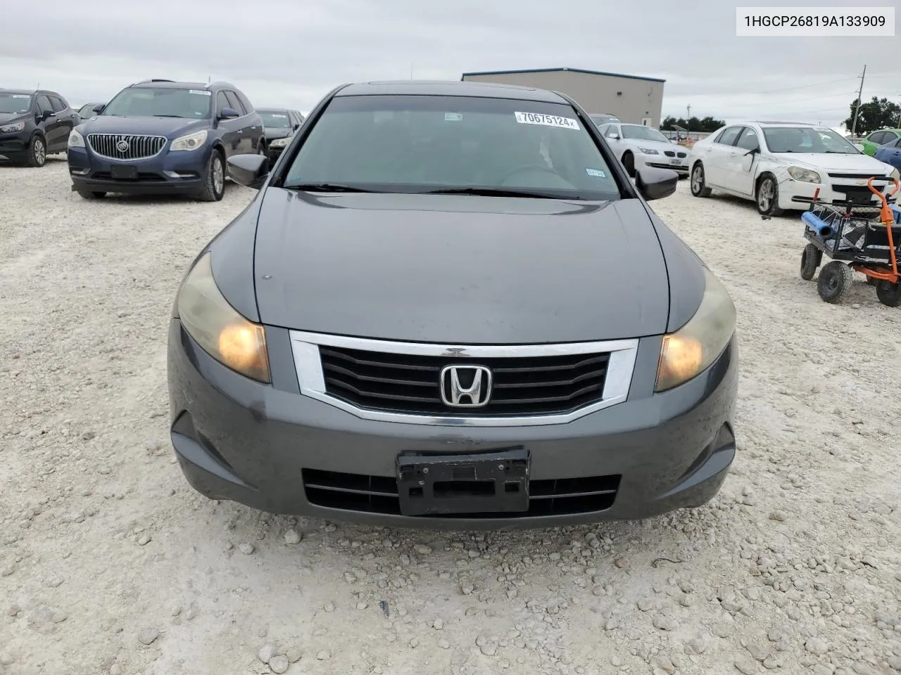 2009 Honda Accord Exl VIN: 1HGCP26819A133909 Lot: 70675124