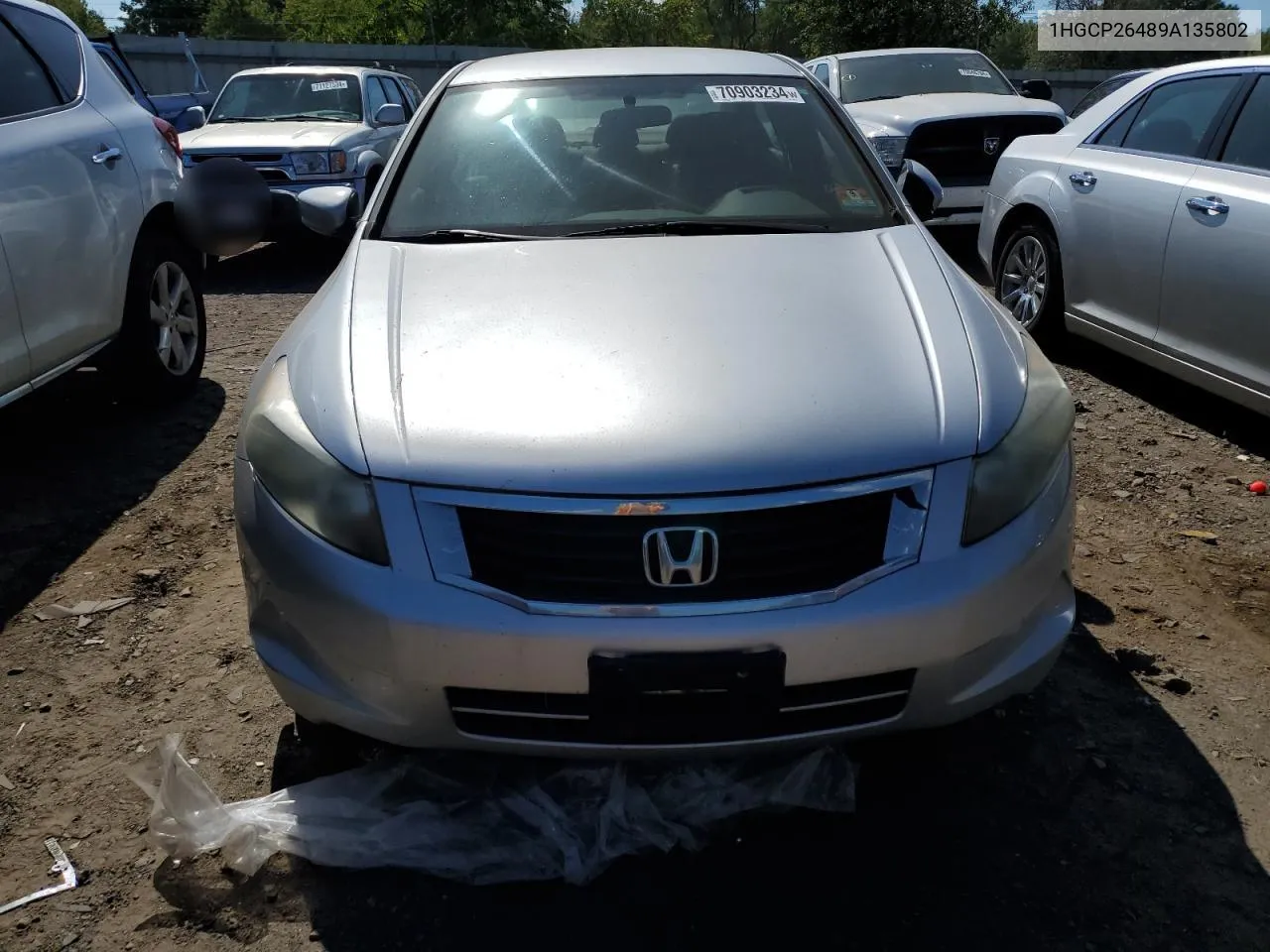 1HGCP26489A135802 2009 Honda Accord Lxp