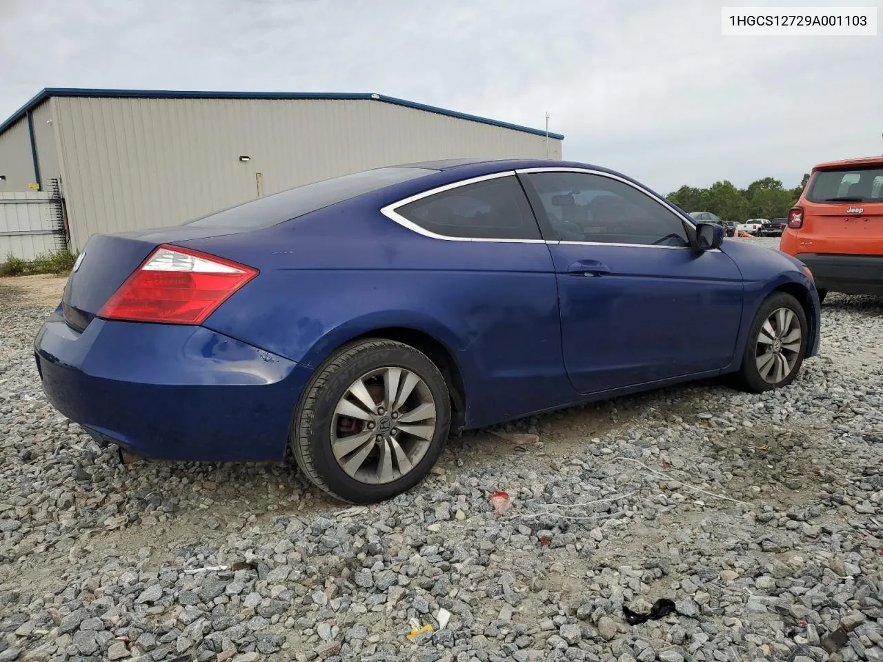 2009 Honda Accord Ex VIN: 1HGCS12729A001103 Lot: 71089084