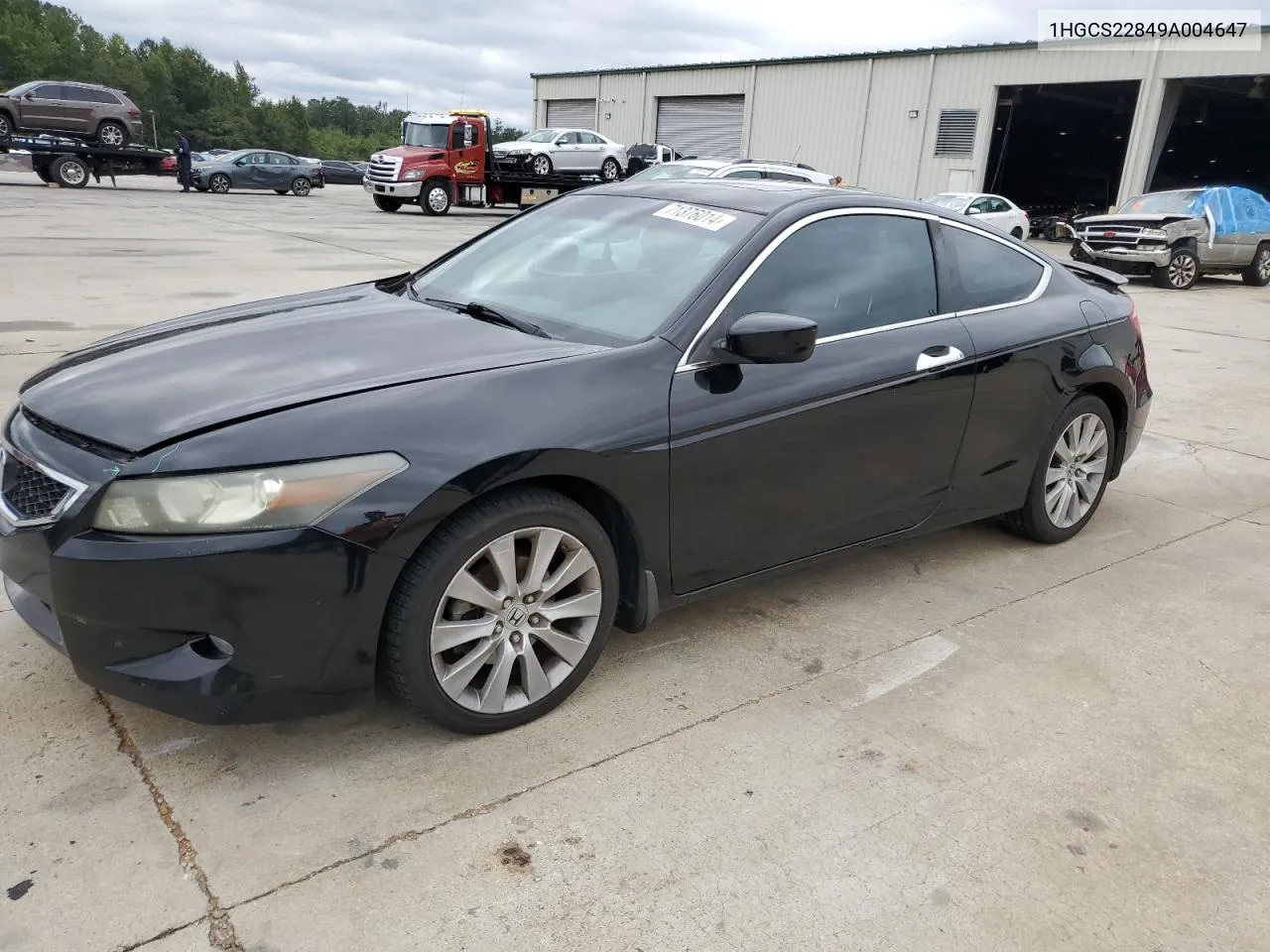 2009 Honda Accord Exl VIN: 1HGCS22849A004647 Lot: 71376014