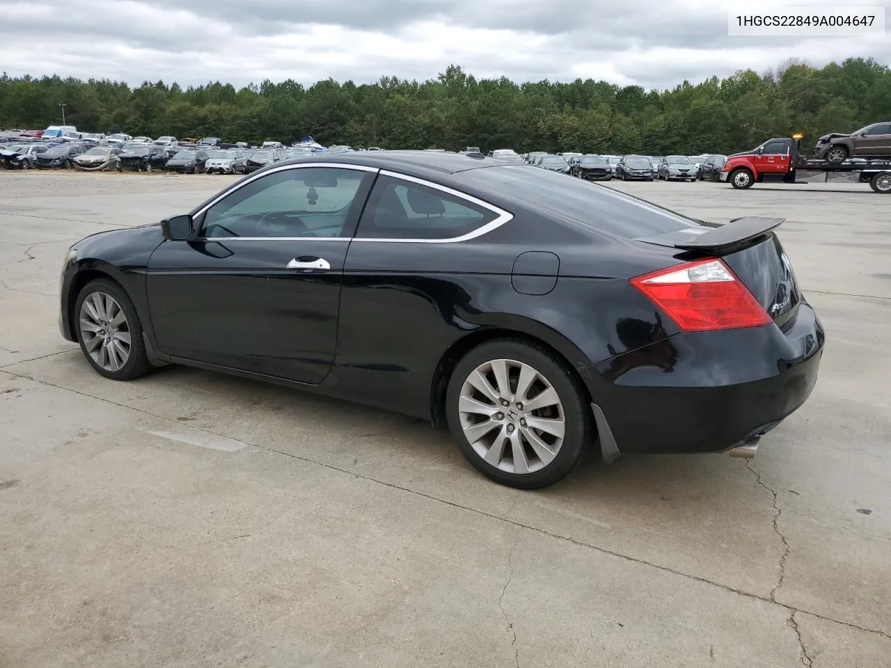 2009 Honda Accord Exl VIN: 1HGCS22849A004647 Lot: 71376014