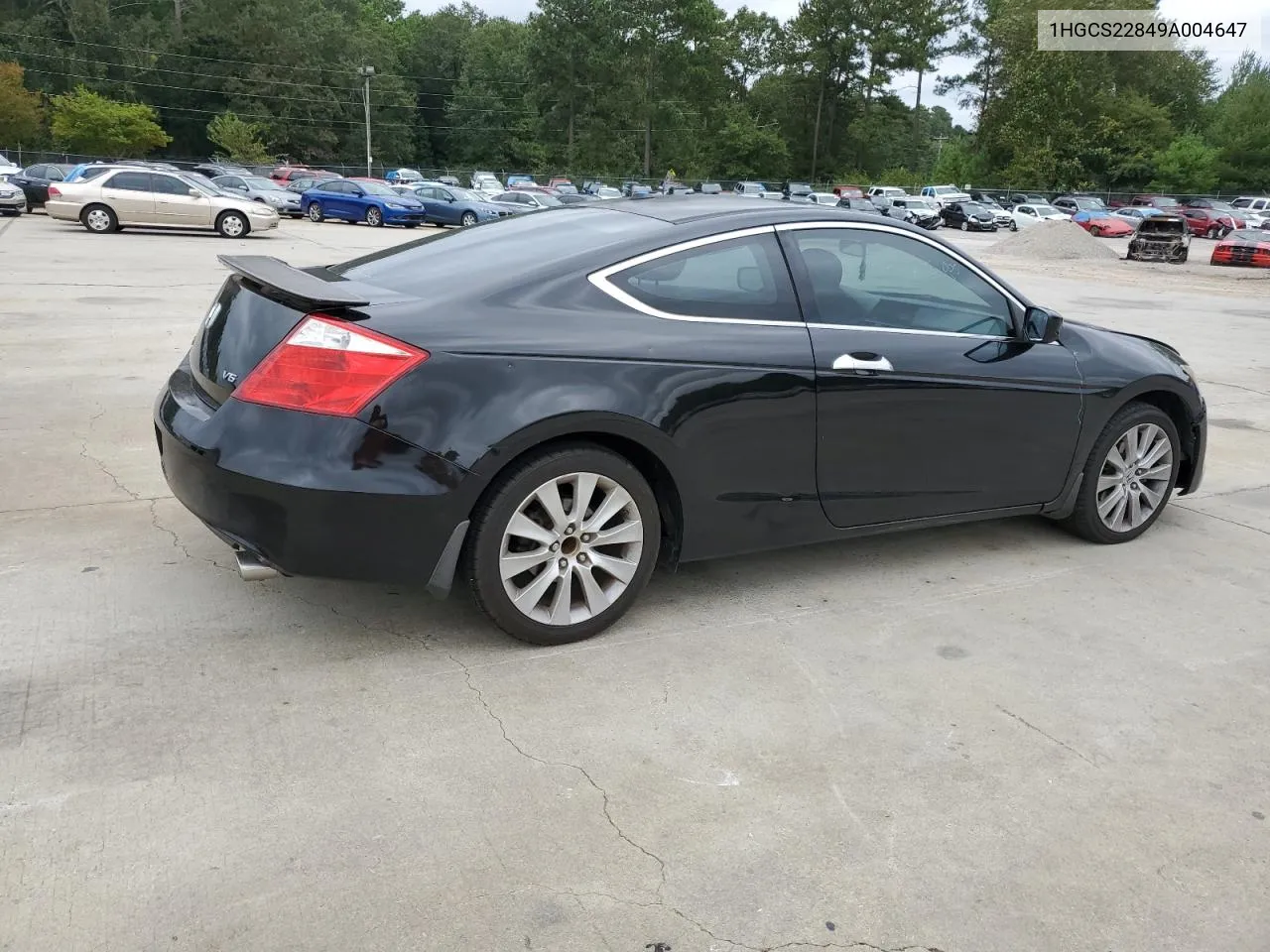 2009 Honda Accord Exl VIN: 1HGCS22849A004647 Lot: 71376014