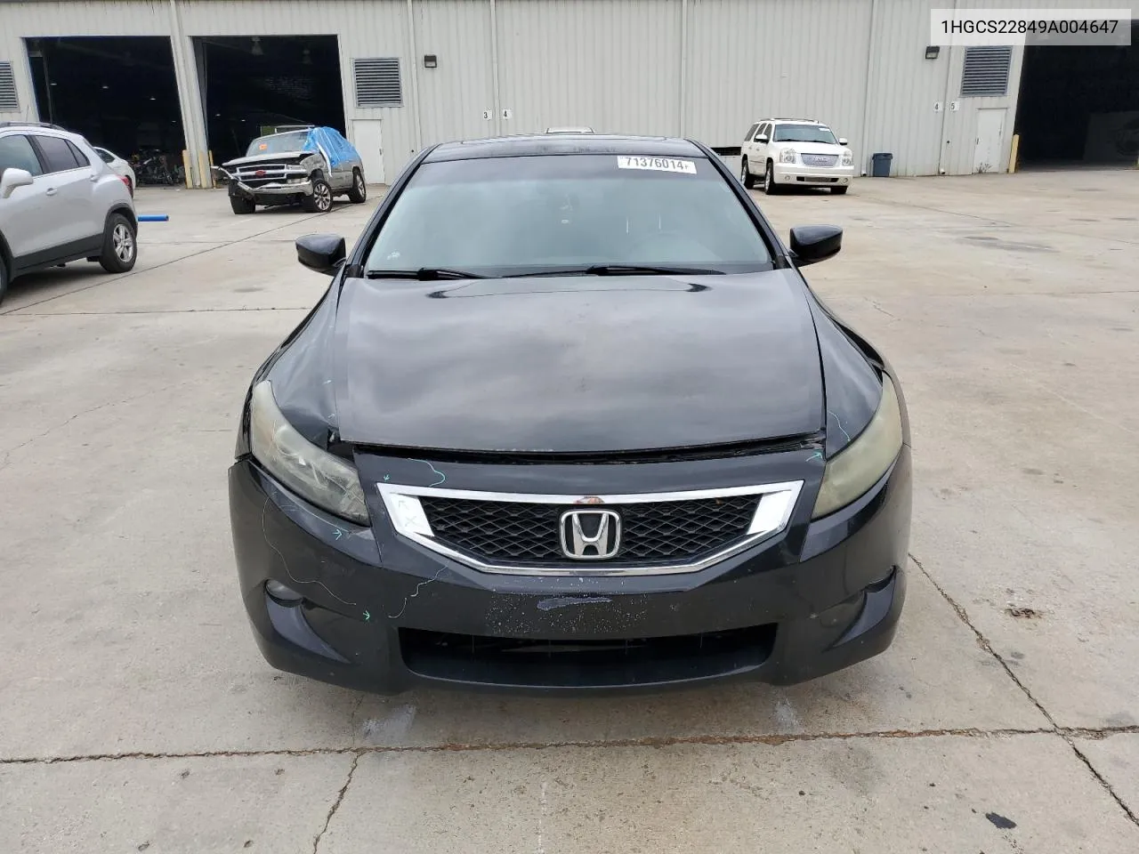 2009 Honda Accord Exl VIN: 1HGCS22849A004647 Lot: 71376014