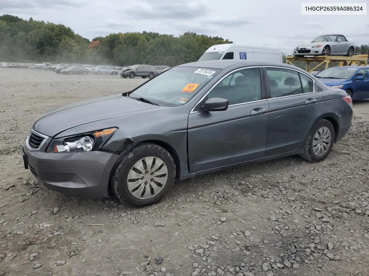 2009 Honda Accord Lx VIN: 1HGCP26359A086324 Lot: 72376434