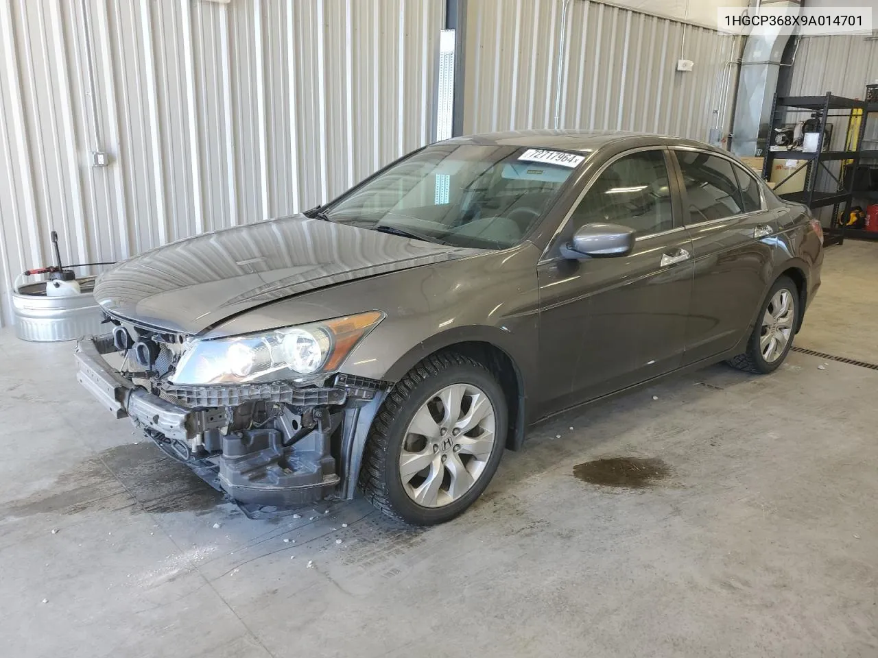 2009 Honda Accord Exl VIN: 1HGCP368X9A014701 Lot: 72717964