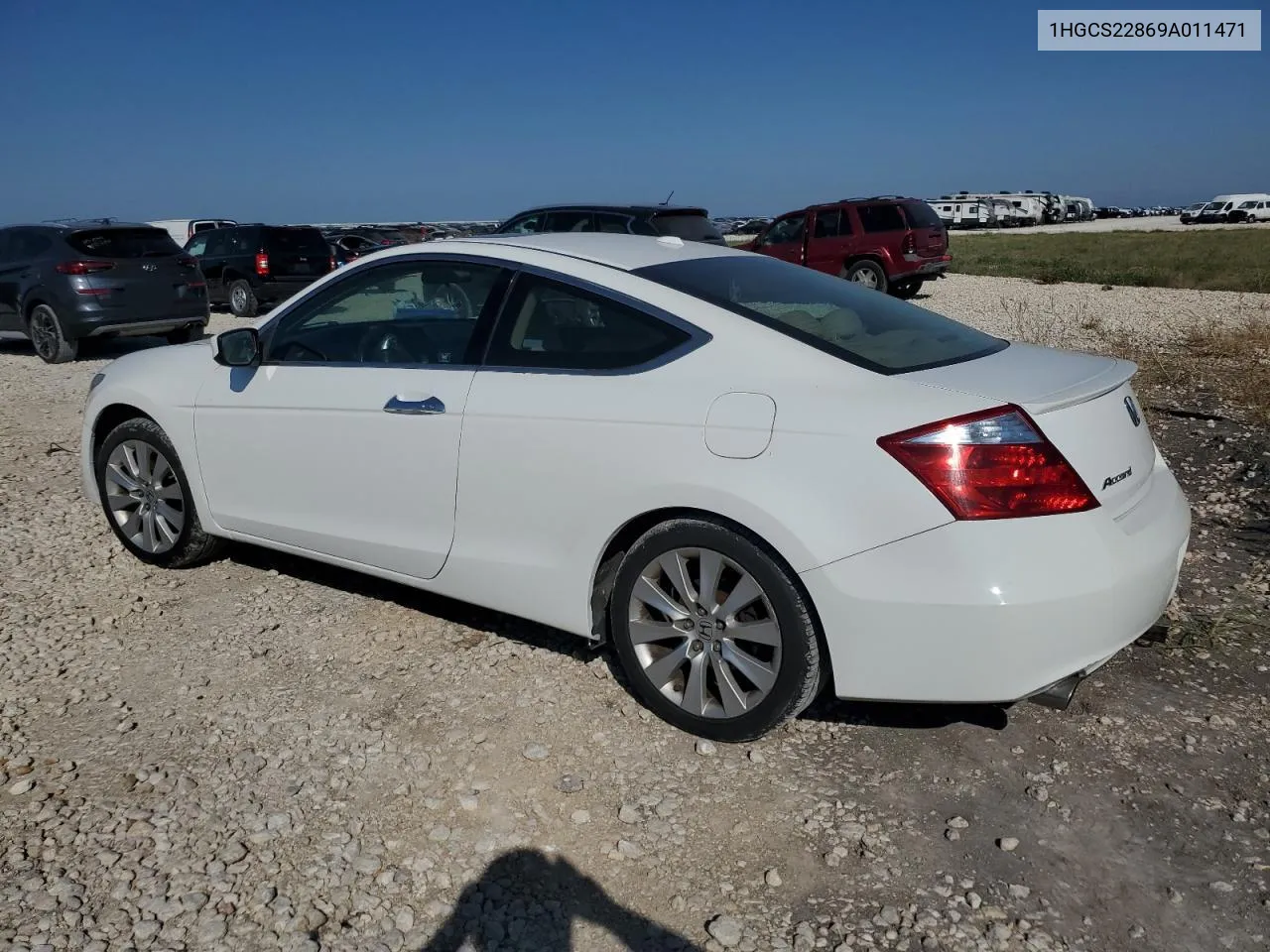 2009 Honda Accord Exl VIN: 1HGCS22869A011471 Lot: 72724424