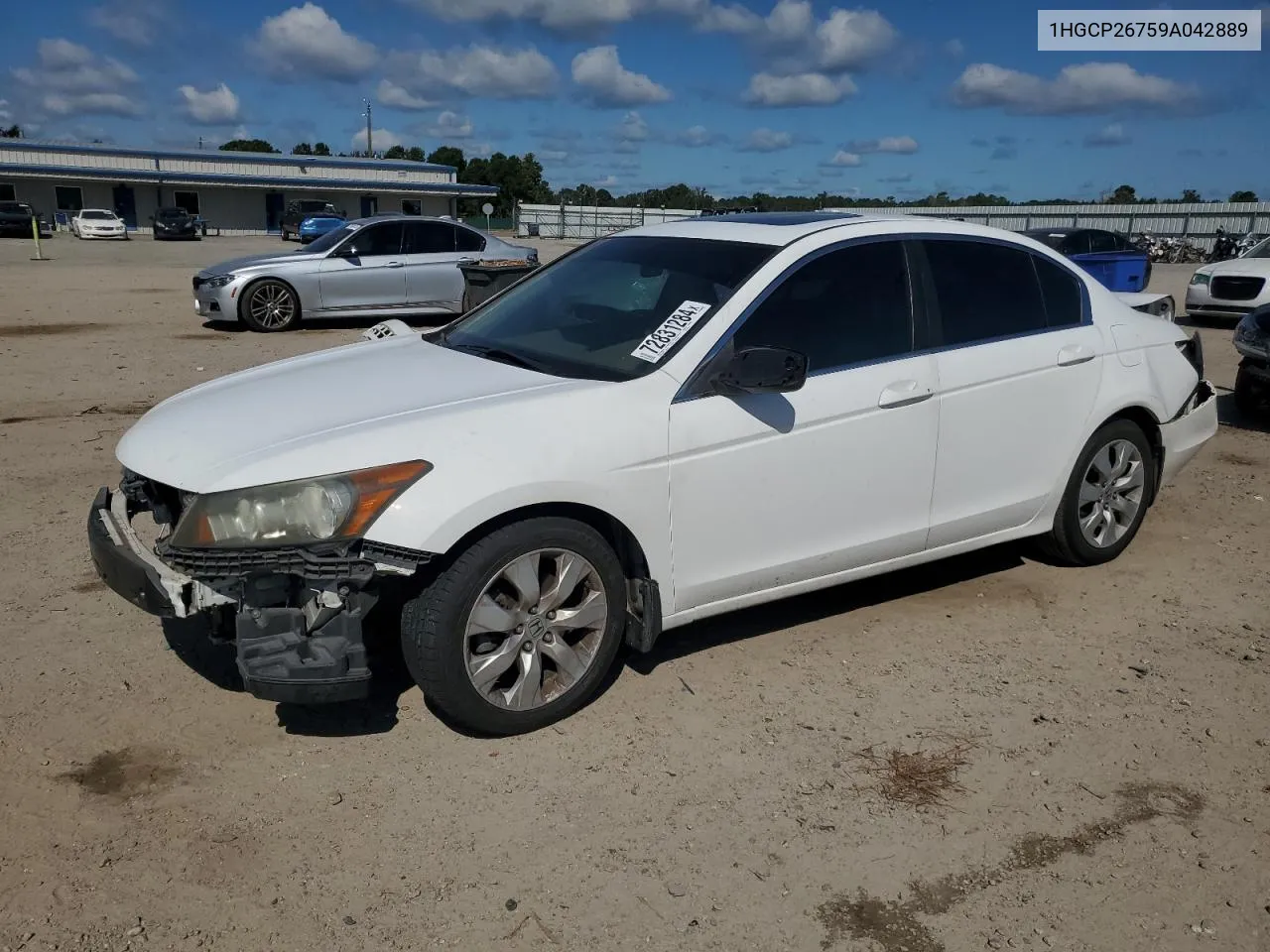 2009 Honda Accord Ex VIN: 1HGCP26759A042889 Lot: 72831284