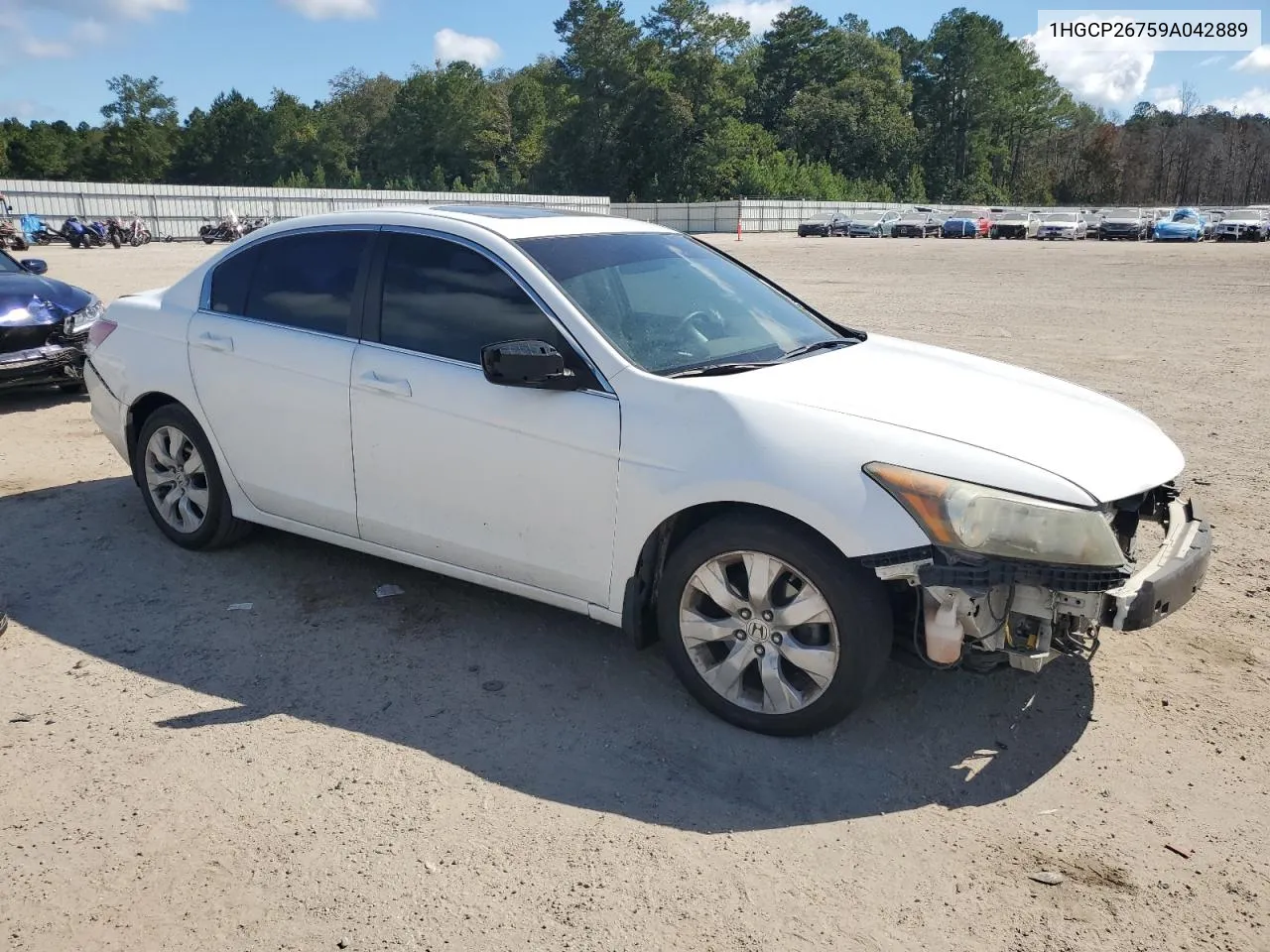 2009 Honda Accord Ex VIN: 1HGCP26759A042889 Lot: 72831284