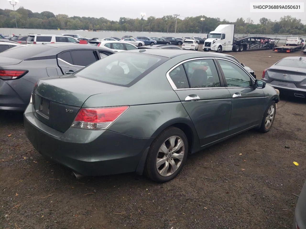 2009 Honda Accord Exl VIN: 1HGCP36889A050631 Lot: 72841514