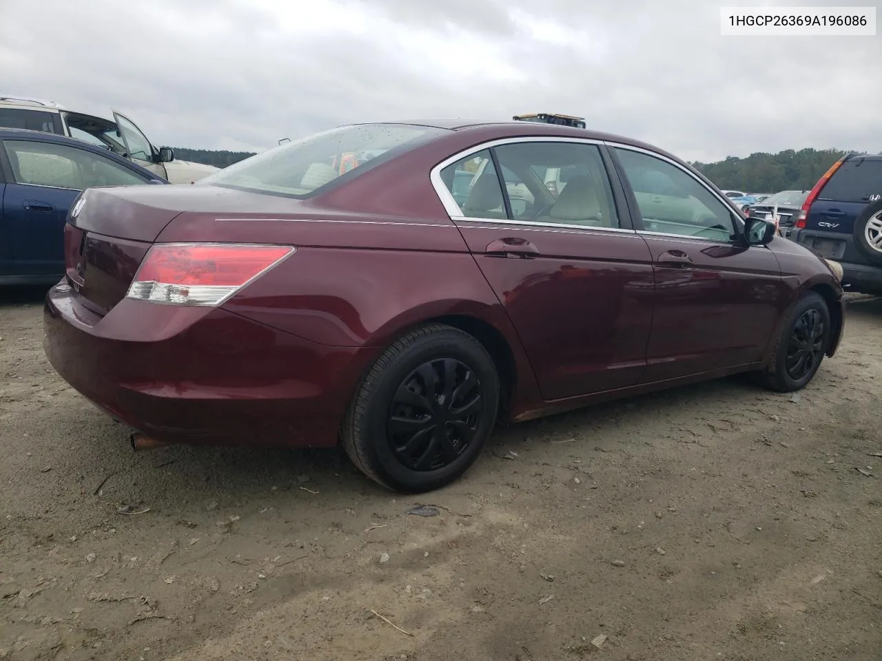 1HGCP26369A196086 2009 Honda Accord Lx