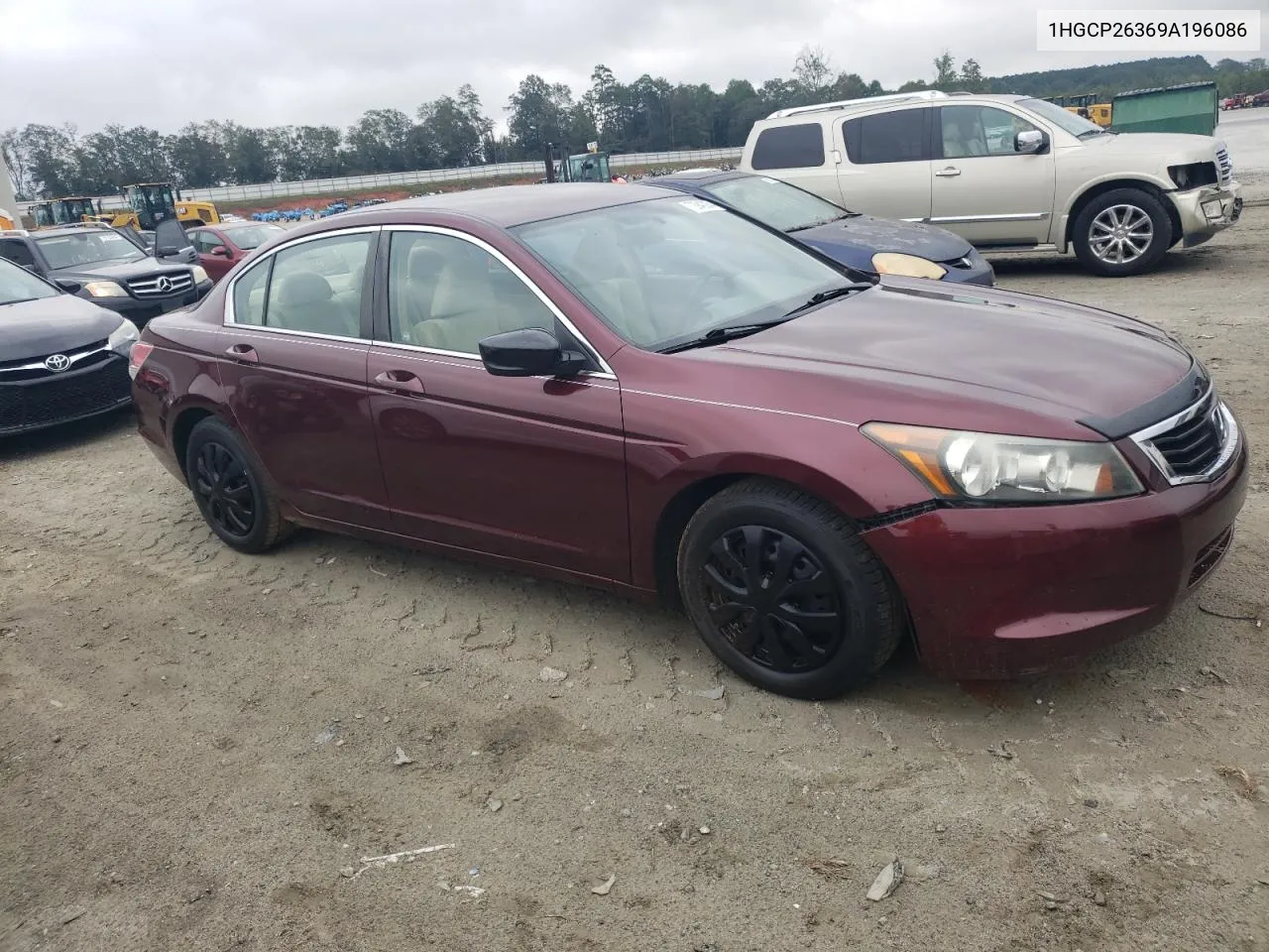 1HGCP26369A196086 2009 Honda Accord Lx