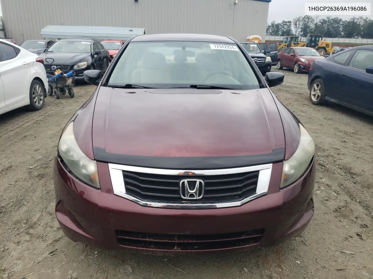 1HGCP26369A196086 2009 Honda Accord Lx