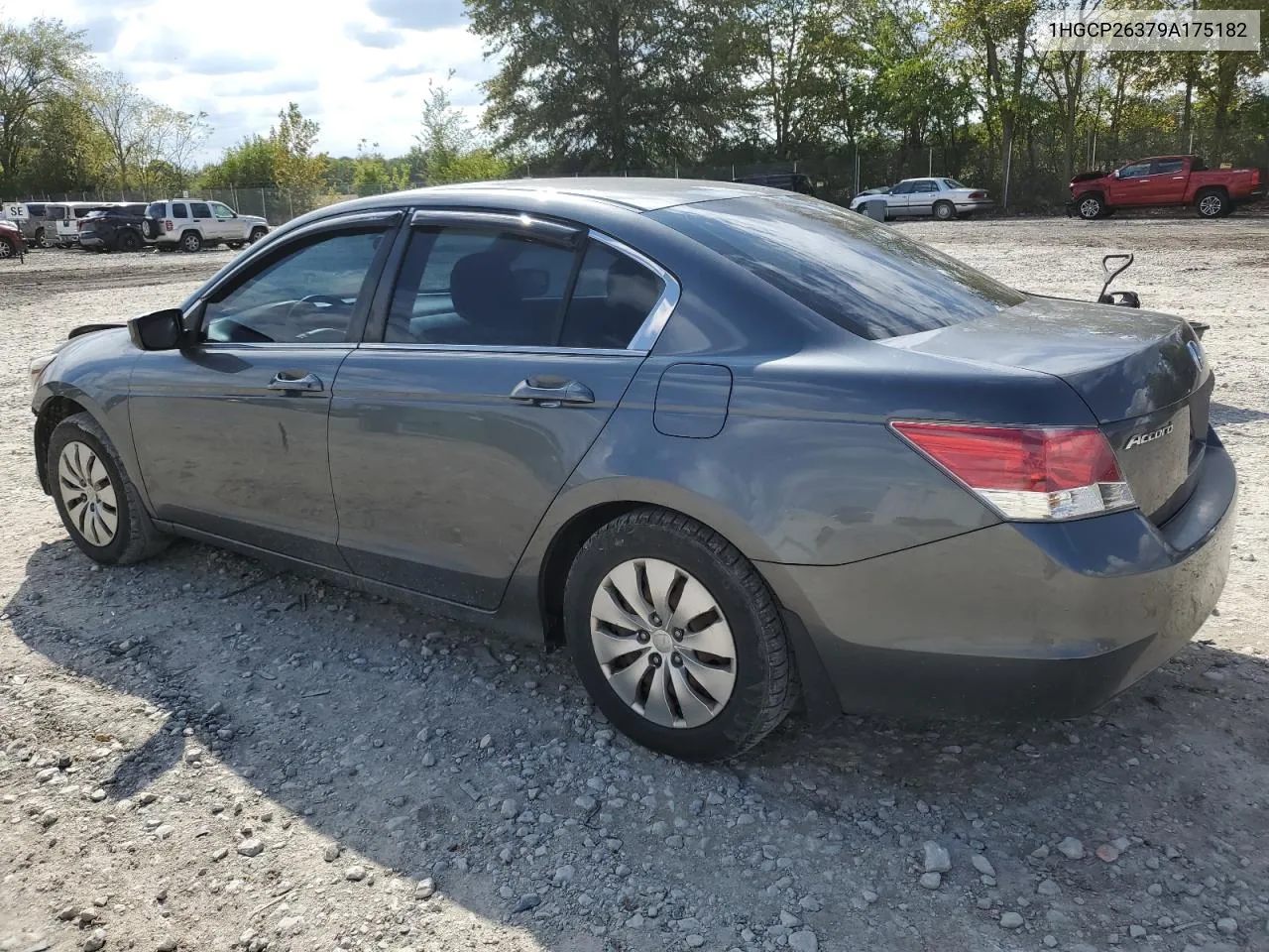 2009 Honda Accord Lx VIN: 1HGCP26379A175182 Lot: 73225244