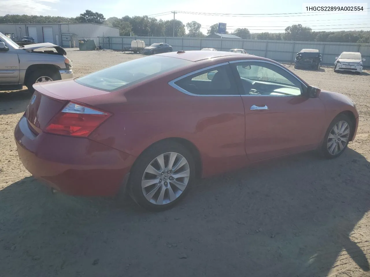 2009 Honda Accord Exl VIN: 1HGCS22899A002554 Lot: 73739334