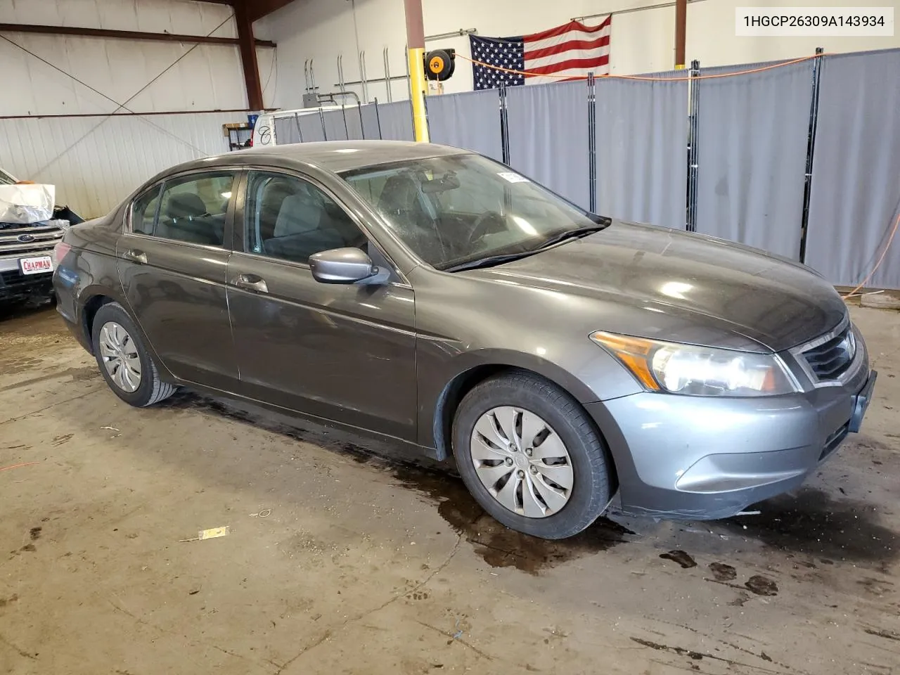 2009 Honda Accord Lx VIN: 1HGCP26309A143934 Lot: 74116884