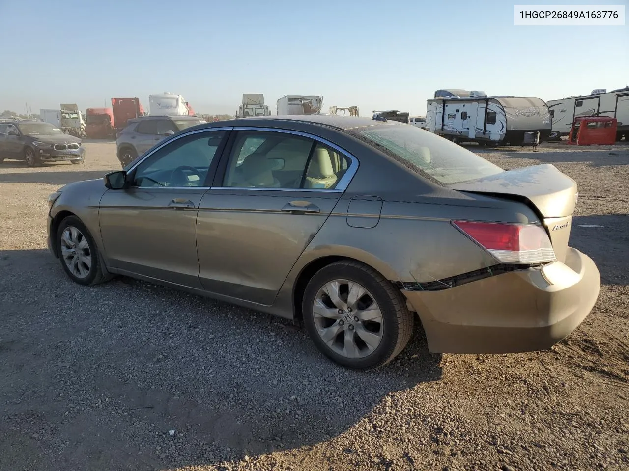 2009 Honda Accord Exl VIN: 1HGCP26849A163776 Lot: 74317984