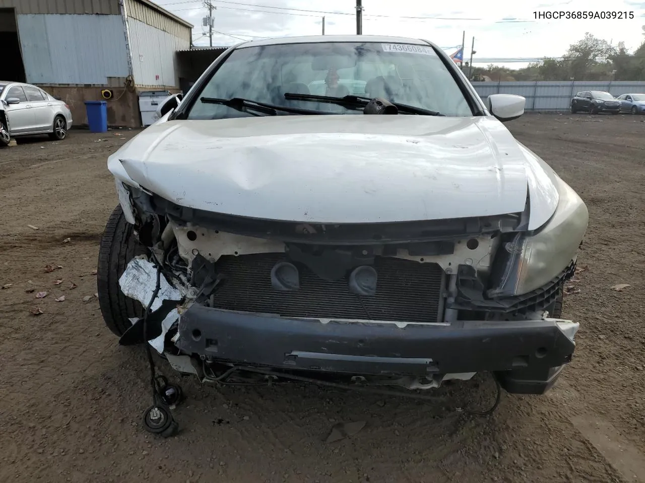 1HGCP36859A039215 2009 Honda Accord Exl