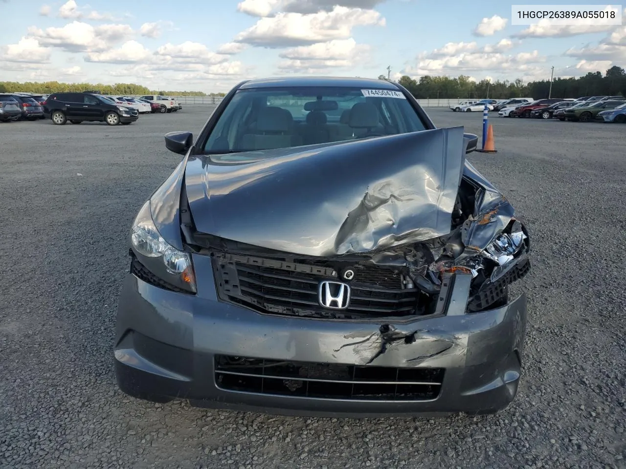 2009 Honda Accord Lx VIN: 1HGCP26389A055018 Lot: 74450474