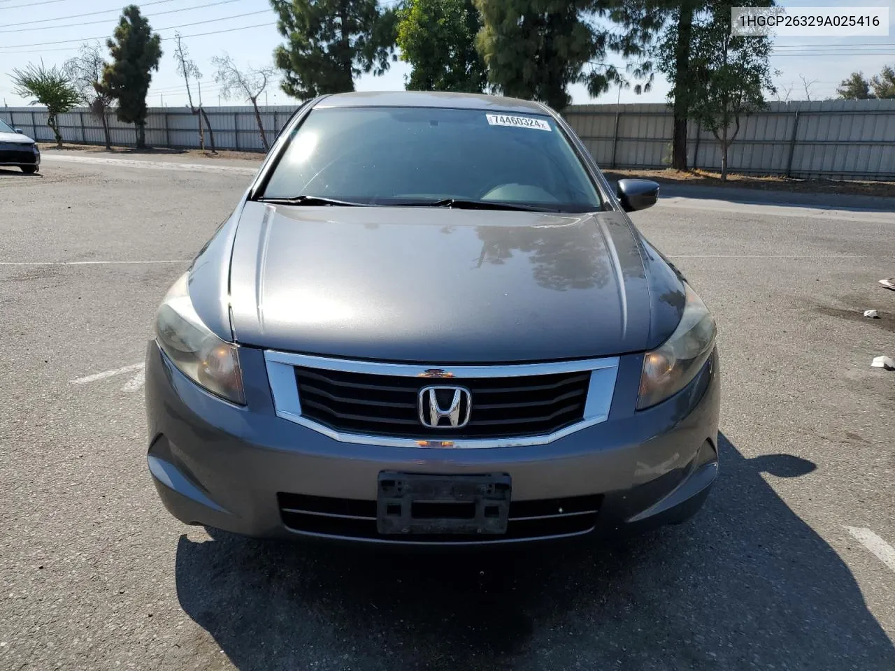 2009 Honda Accord Lx VIN: 1HGCP26329A025416 Lot: 74460324