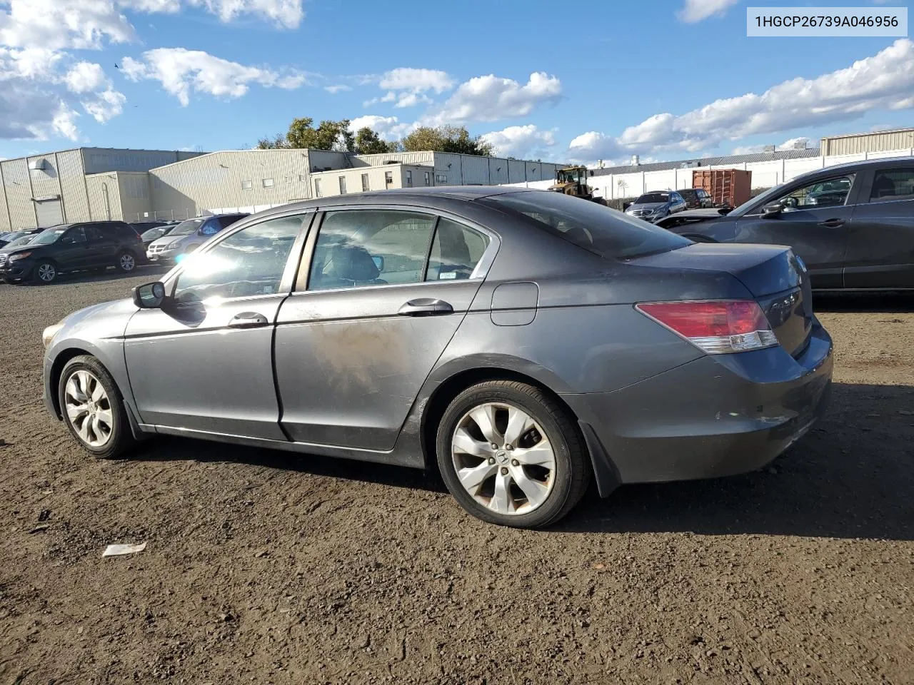 2009 Honda Accord Ex VIN: 1HGCP26739A046956 Lot: 74914504