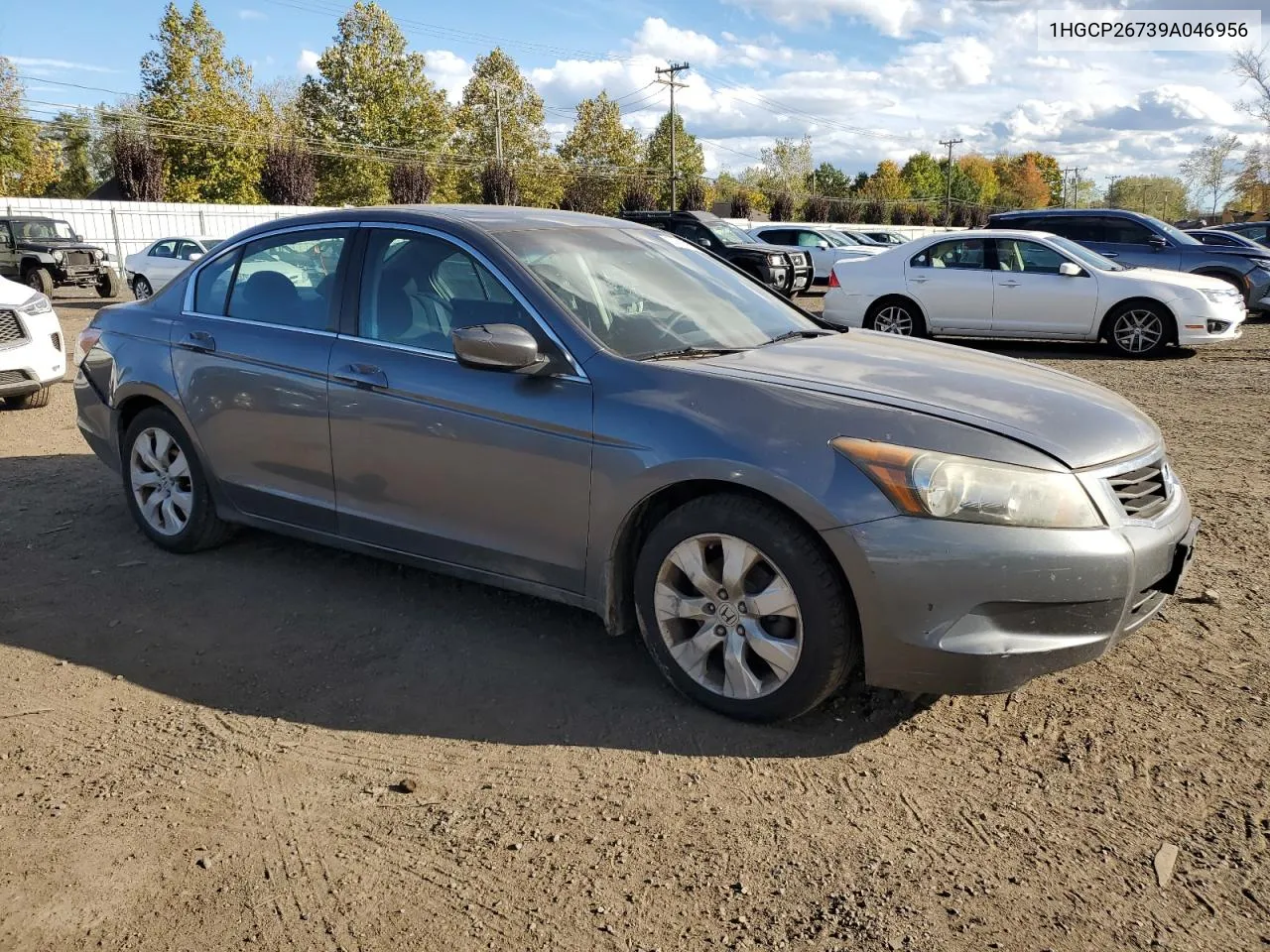 2009 Honda Accord Ex VIN: 1HGCP26739A046956 Lot: 74914504