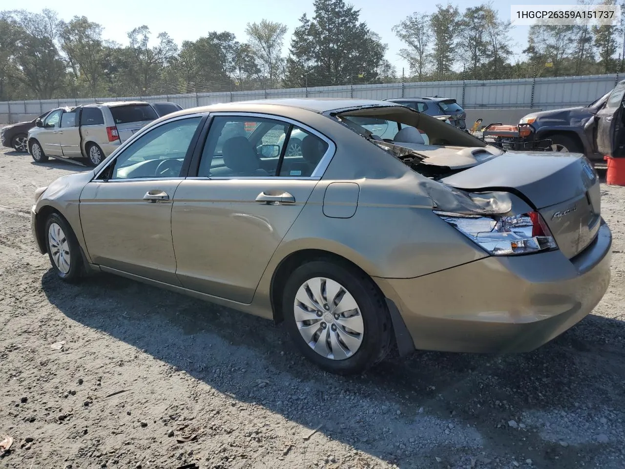 1HGCP26359A151737 2009 Honda Accord Lx