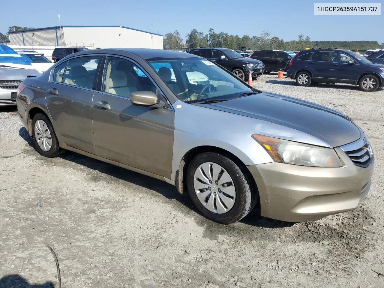 1HGCP26359A151737 2009 Honda Accord Lx