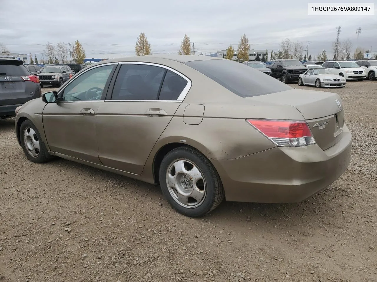 2009 Honda Accord Ex VIN: 1HGCP26769A809147 Lot: 75433464