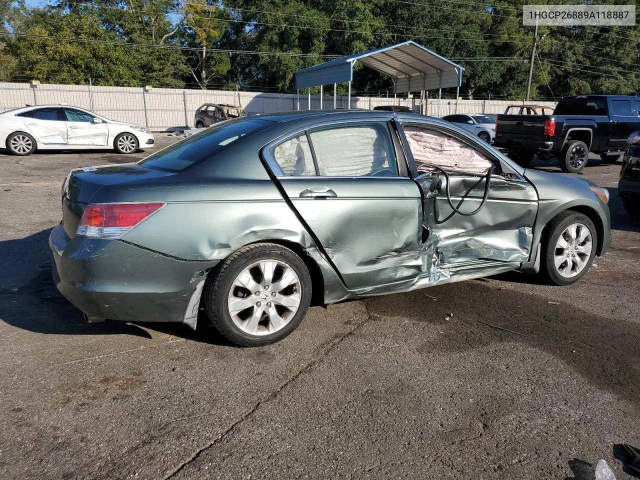 1HGCP26889A118887 2009 Honda Accord Exl