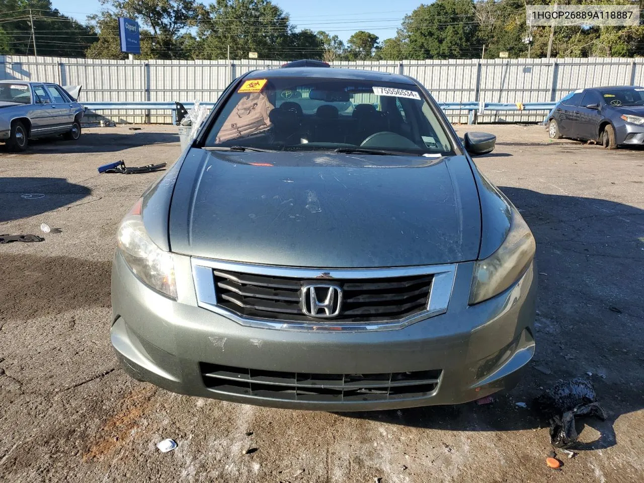 1HGCP26889A118887 2009 Honda Accord Exl