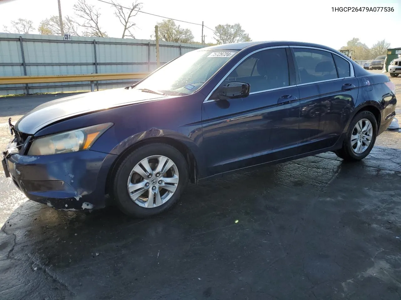 2009 Honda Accord Lxp VIN: 1HGCP26479A077536 Lot: 75729724