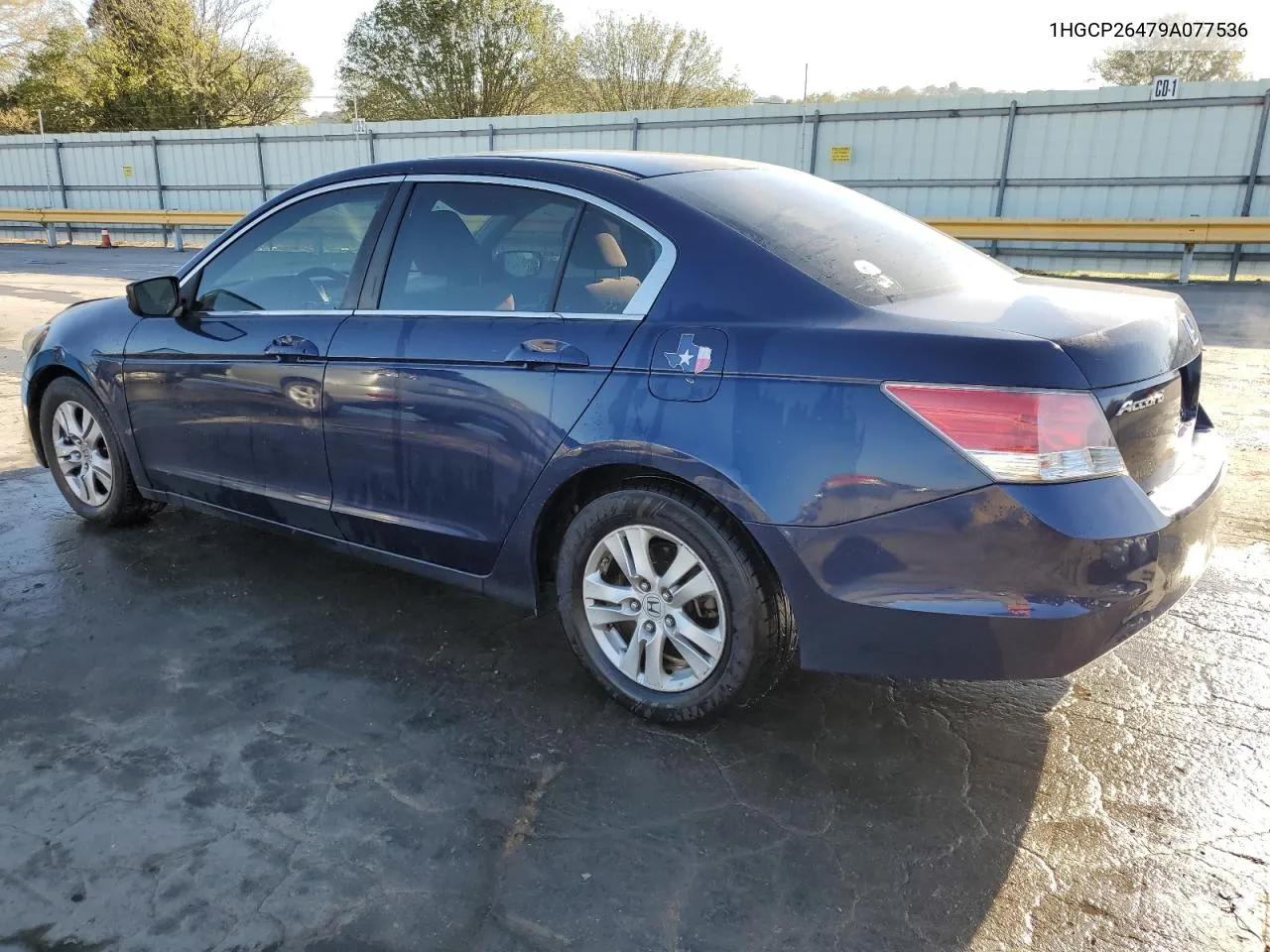 2009 Honda Accord Lxp VIN: 1HGCP26479A077536 Lot: 75729724