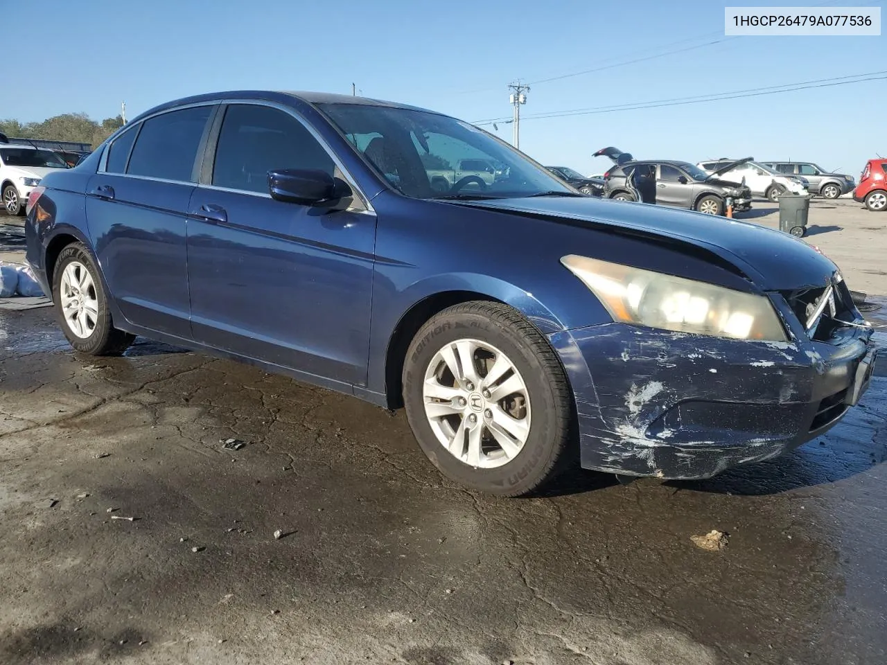 2009 Honda Accord Lxp VIN: 1HGCP26479A077536 Lot: 75729724