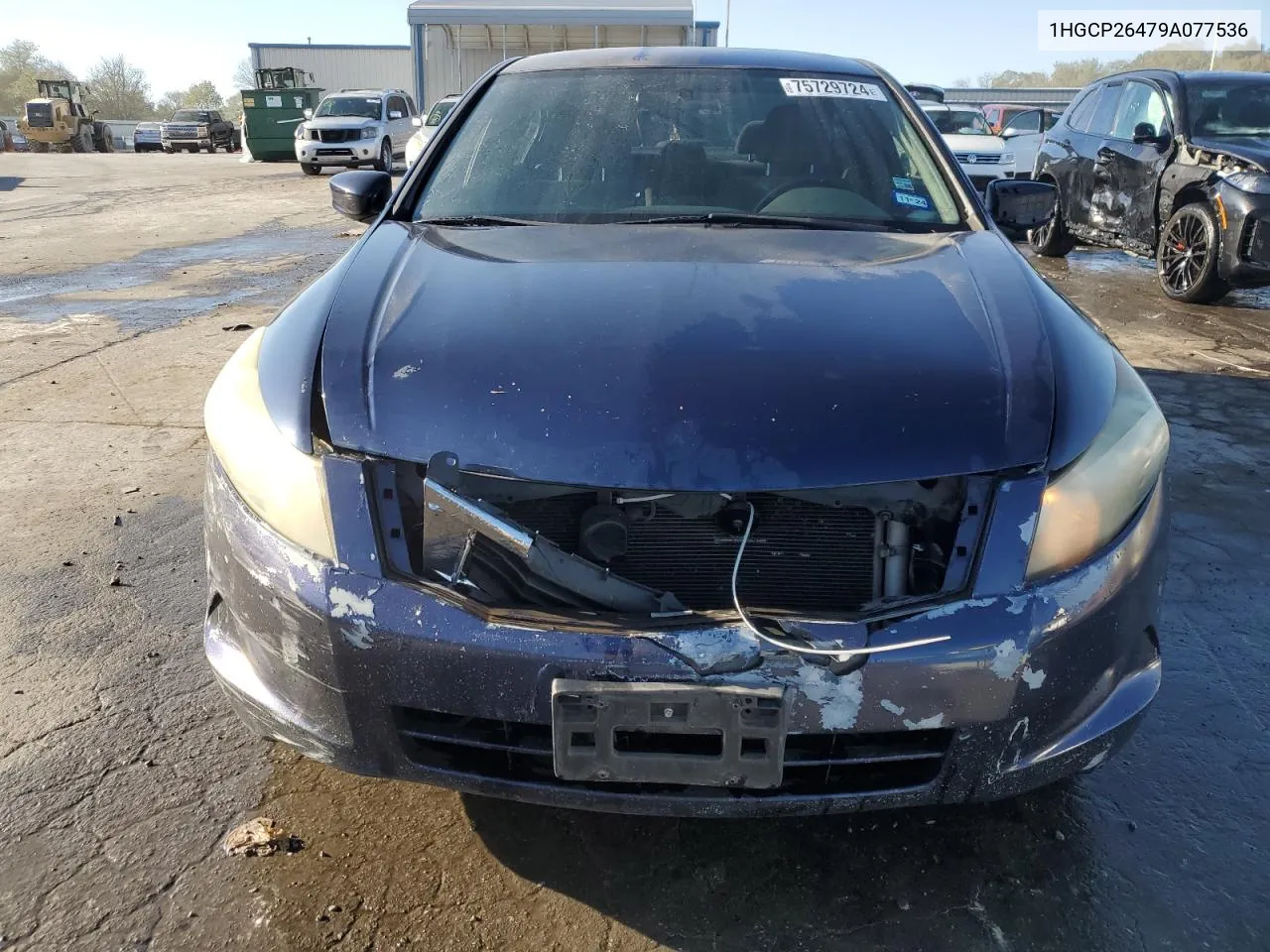 2009 Honda Accord Lxp VIN: 1HGCP26479A077536 Lot: 75729724