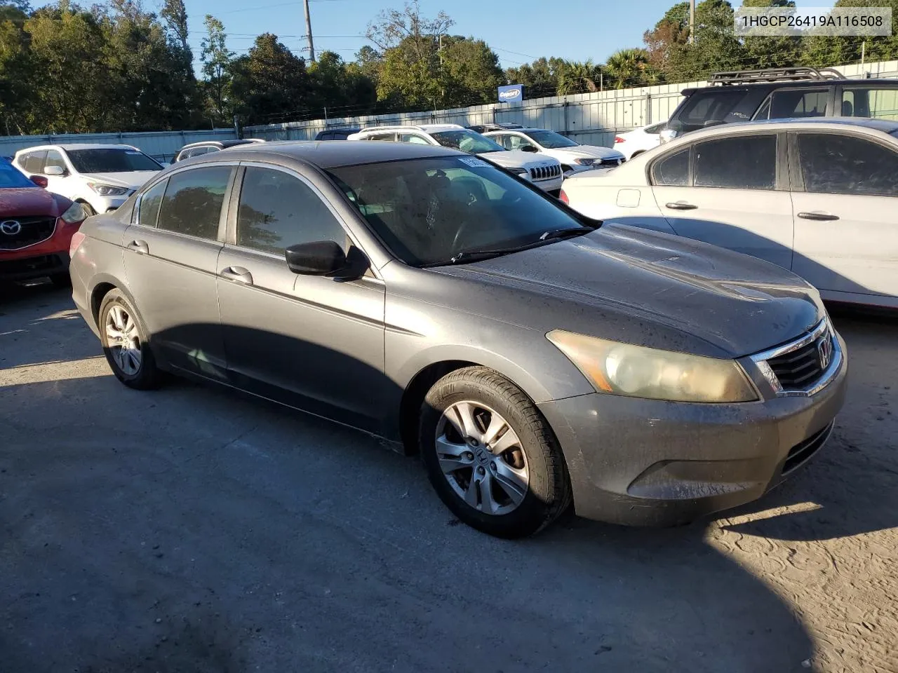 2009 Honda Accord Lxp VIN: 1HGCP26419A116508 Lot: 75810754