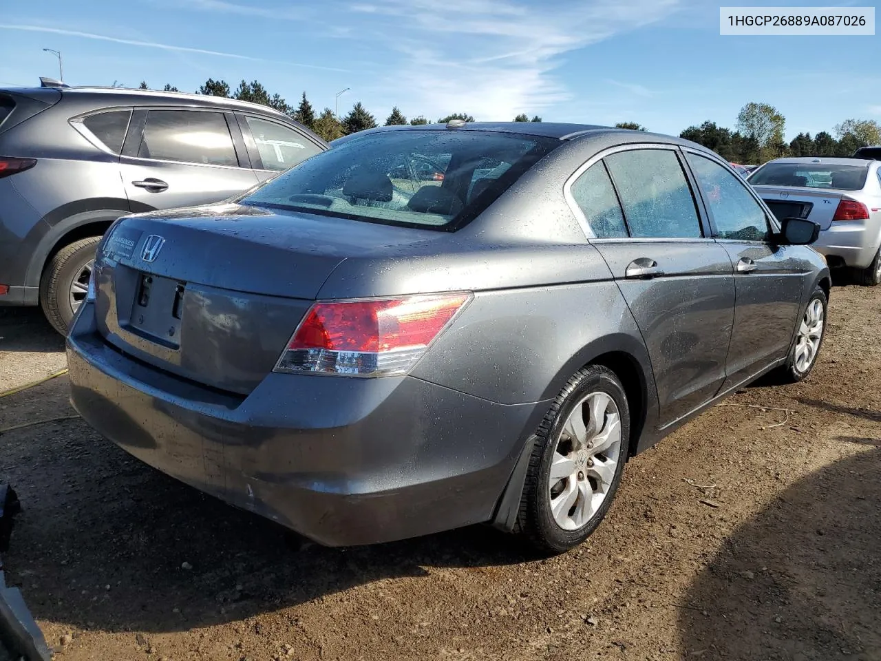 1HGCP26889A087026 2009 Honda Accord Exl