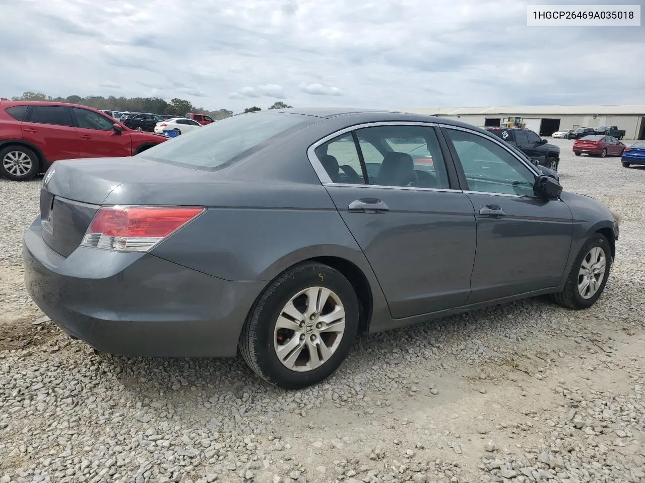 2009 Honda Accord Lxp VIN: 1HGCP26469A035018 Lot: 75896464