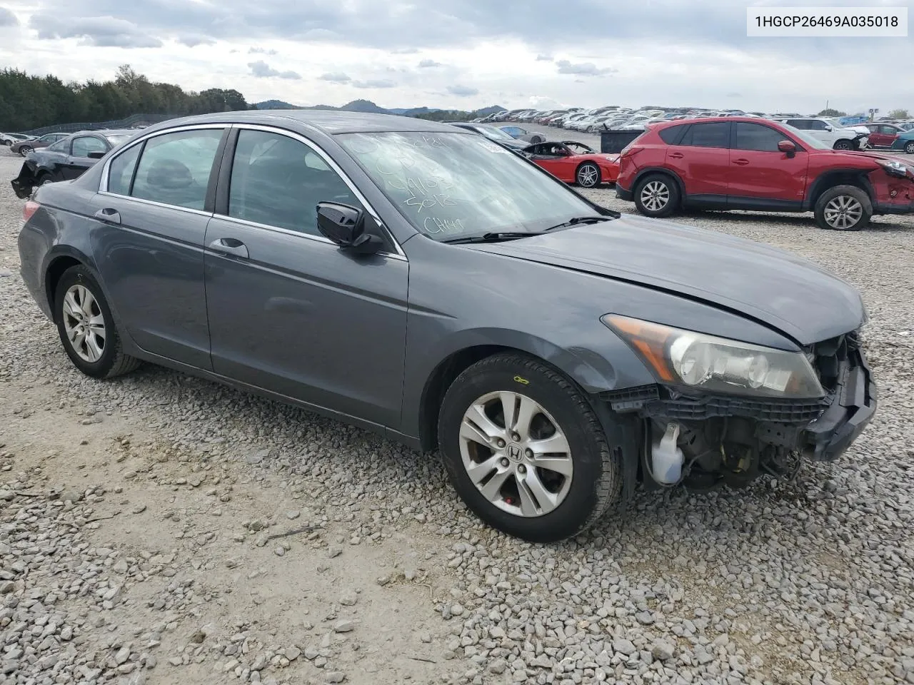 2009 Honda Accord Lxp VIN: 1HGCP26469A035018 Lot: 75896464