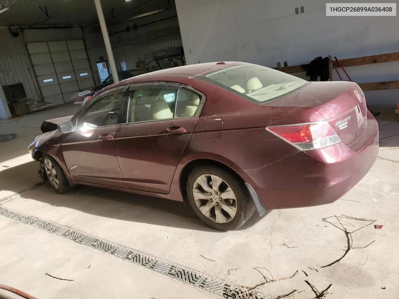 2009 Honda Accord Exl VIN: 1HGCP26899A036408 Lot: 76077434