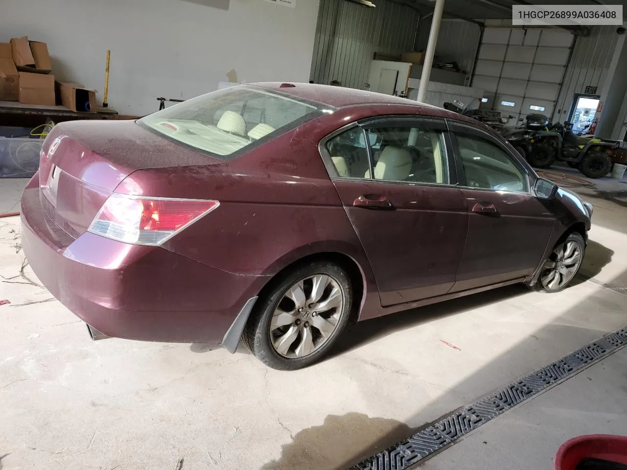 2009 Honda Accord Exl VIN: 1HGCP26899A036408 Lot: 76077434