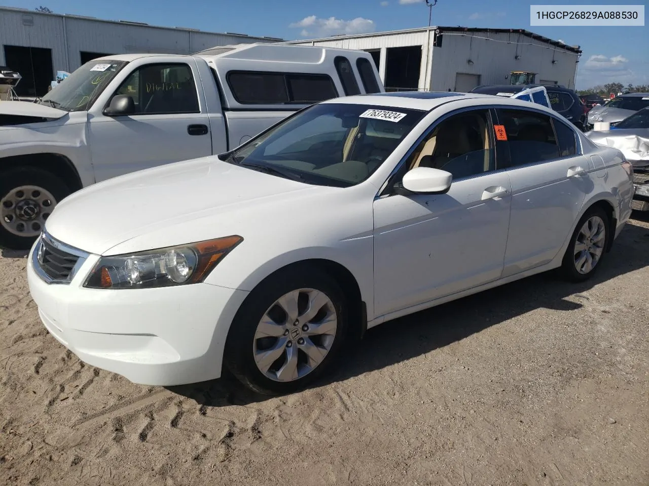 2009 Honda Accord Exl VIN: 1HGCP26829A088530 Lot: 76379324