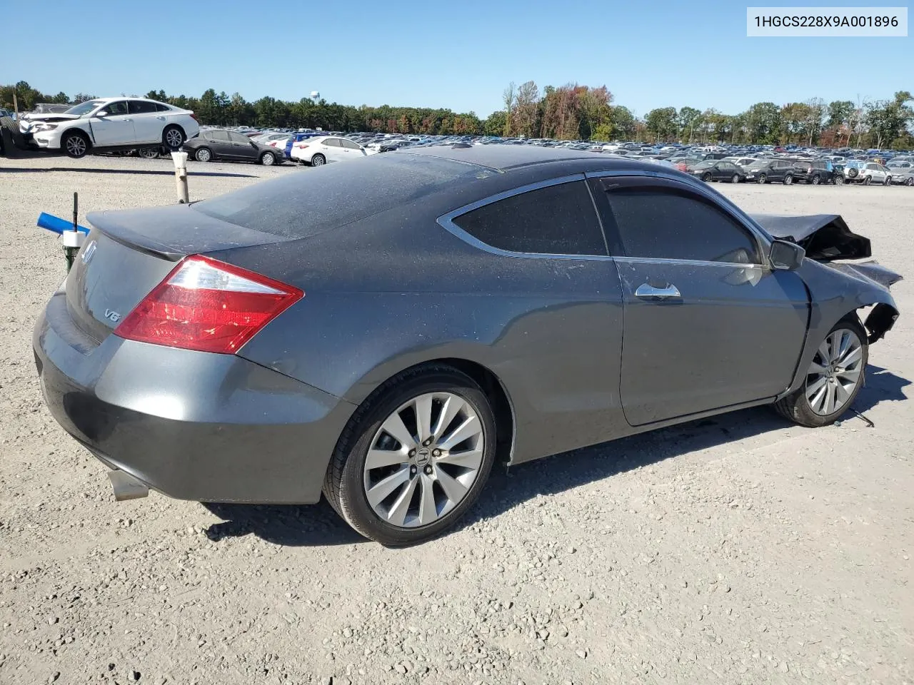 2009 Honda Accord Exl VIN: 1HGCS228X9A001896 Lot: 76571344