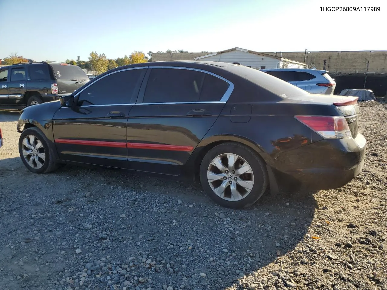 2009 Honda Accord Exl VIN: 1HGCP26809A117989 Lot: 76740794