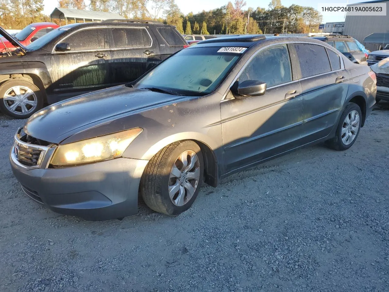 2009 Honda Accord Exl VIN: 1HGCP26819A005623 Lot: 76816824