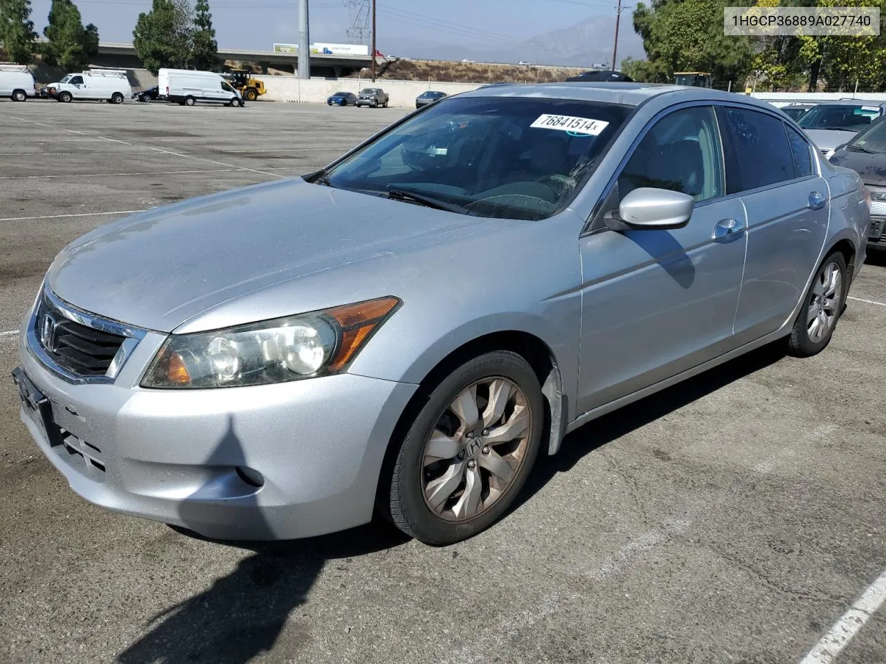 2009 Honda Accord Exl VIN: 1HGCP36889A027740 Lot: 76841514