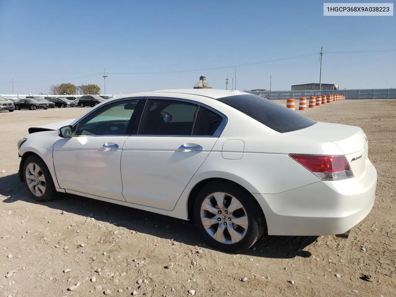 2009 Honda Accord Exl VIN: 1HGCP368X9A038223 Lot: 76940374