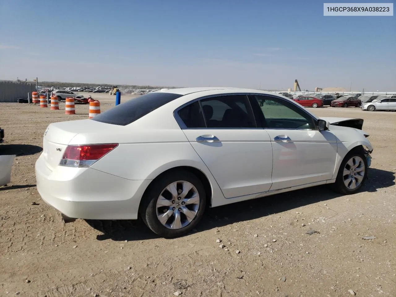 2009 Honda Accord Exl VIN: 1HGCP368X9A038223 Lot: 76940374