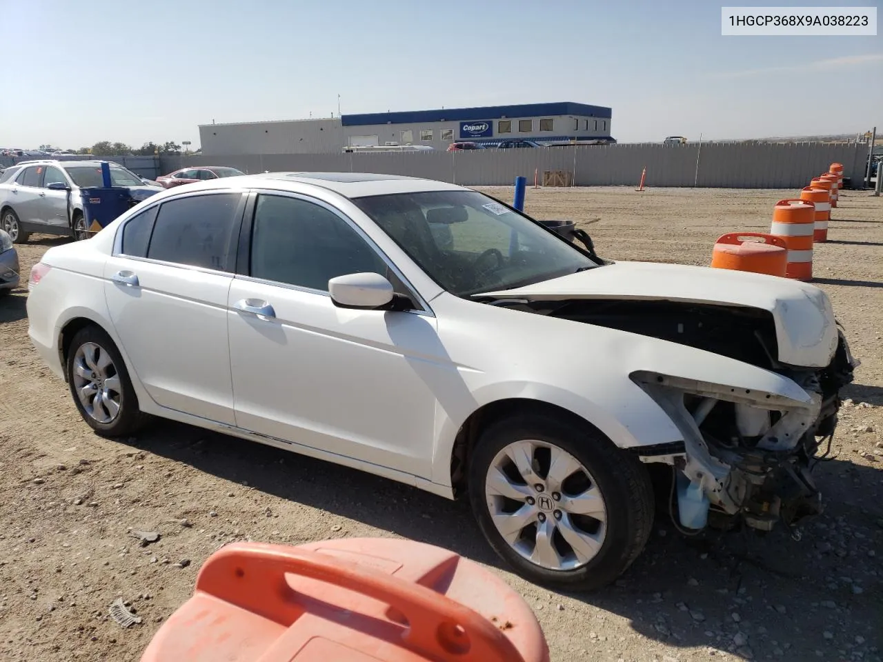 2009 Honda Accord Exl VIN: 1HGCP368X9A038223 Lot: 76940374