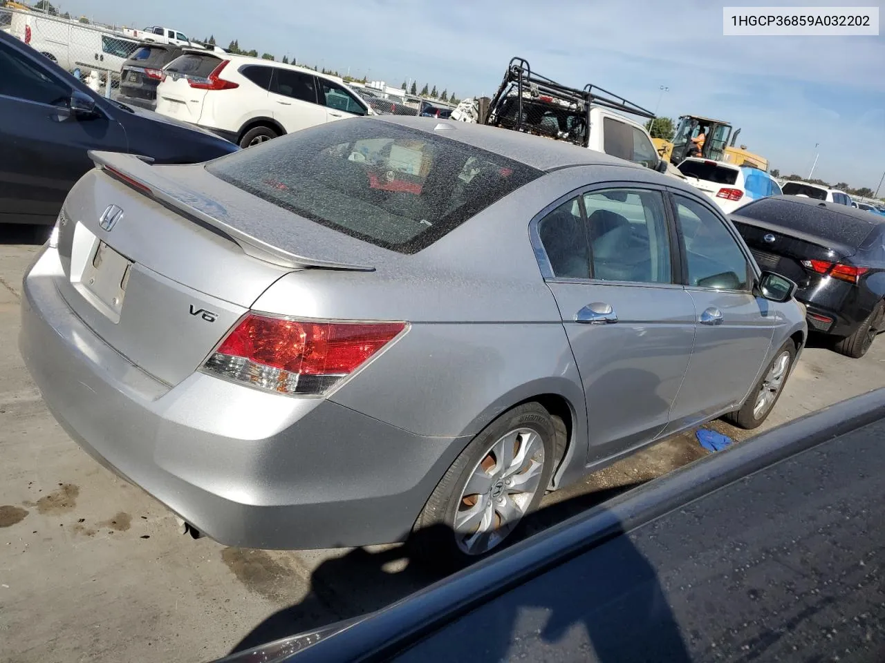 2009 Honda Accord Exl VIN: 1HGCP36859A032202 Lot: 77347954